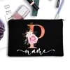 Sacos cosméticos Casos Saco de Maquiagem Personalizado Mulheres Viagem Higiene Pessoal Organizador Feminino Armazenamento Make Up Case Bolsa Casamento Dama de Honra Presente 230727