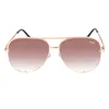 Sunglasses Rotating Pilot Sunglasses Women's Brand Design Metal Frame High Key Sunglasses Women's Retro Women's Glasses 230728