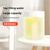 4L Super Quiet Humidifier - Large Capacity for Living Room & Bedroom - Double Spray for Maximum Comfort