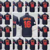 Camisas de beisebol Shohei Ohtani 16 Japão Samurai 2023 Copa do Mundo preta costurada