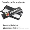 Adesivi per auto Copri cintura di sicurezza Fibra di carbonio per Abarth 500 Fiat Spalline universali Car Styling 2 pezzi lot260w