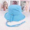 Casquette Bob Wide Brim Hats Designer Bucket Hat dla kobiet postrzępiona czapka