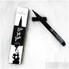 Bath Tools Accessories Liquid Eyeliner Pen Ink Liner Waterproof Long-Lasting Easy To Wear Natural Finely Headed Pro Makeup Eyeline Dhkeu
