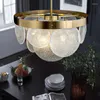 Lampadari Nordic LED Glass Modern Hanging Apparecchi di illuminazione a sospensione Soggiorno Sala da pranzo Camera da letto Lustre Apparecchi di illuminazione Lampara Techo