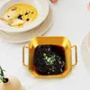أدوات المائدة مجموعات الخضروات لوحة عرض لوحة تقديم أطباق وعاء أطباق شاي صينية فرنسية مقلية تخزين الوجبات الخفيفة
