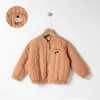 Chaquetas 16Y Ropa para niños Otoño engrosado Chaqueta de niña de algodón Bebé Niños Abrigo cálido Niños pequeños Outwear Ropa para niños Invierno 230728