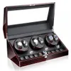 Titta på Winders 67 Luxury Watch Winder med Lock 13 Slot Fashionable Watches Display Box That Rotertable Mechanical Watch Hushåll Watch Box 230727