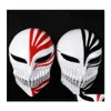 Партия маски Highq The Bleach Kurosaki Ichigo Halloween Рождественская маска доставка дома праздничные поставки Dhsoj224u
