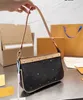 Designer Luxe Handtas lederen Handtas Crossbody Messenger Tote Envelop pakket lederen Vrouwen Messenger Bags Schouder Chain Bag Portefeuilles met doos