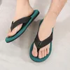 Terlik Erkekler Düz Flip Flops Plaj Sandalları Yumuşak Alt Unisex Comfort Walking One Hat Zapatos