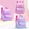 Ryggsäckar 2 storlek söt rosa prinsessa flickor skolväskor barn grundskola ryggsäck kawaii barn bok väska skolväska 230728