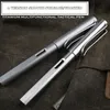 Ballpoint Pens Высококачественная TC4 Tactical Pen 2-в-1 фонтан чернила пера для самообороны Pen Edc инструмент подарок 230727