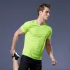 Inne artykuły sportowe męskie zestawy biegów letnia odzież sportowa fitness Szybkie suche koszulki