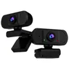 Webbkameror Webcam Automatisk mikrofonmöte Kamera avancerad videokamera Auto Fokus för PC Laptop Webcam Compatible R230728