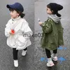 Jacken 26 Jahre Kleinkind Mädchen Lange Trenchcoats 2024 Neue Mode Koreanische Windjacke Für Mädchen Frühling Herbst Kinder Kleidung J230728