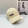Kapity kulowe projektant kubek katę męskie kobiety czapka czysta bawełniana snapback unisex cukierki kolor swobodny wysokiej jakości wysokiej jakości sunhats regulowany hatband 19 stylów