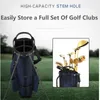 Sacos de golfe PGM Saco de rack de golfe portátil com suspensórios Suporte de suporte Saco de golfe leve Antifricção Golfe Homens Mulheres Pacote de armas 230728