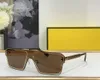 Designer Sunglasses FE40028 Mens and Womens Sunglasses Acetate Fiber Amber Fashion Retro Driving Outdoor Tourism Beach Vacation