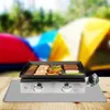 Tools Barbeque Grill Mat BBQ Silicone Square Portable Floor Pads Cooking Mats Grilling Accessories For Patio Grass