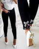 Women's Jeans High quality zipper design with bow details jeans with high waist and sexy push up ultra-thin pants Z230728