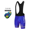 Cuissard à bretelles de cyclisme Cuissard de cyclisme d'équipe d'été Coolmax 19D Rembourré de gel Pantalon court de vélo de montagne Superélastique Antichoc VTT Short de vélo de route 230728