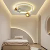 Plafonniers nordique blanc avion Dimmable chambre d'enfant étude moderne créatif chambre Design d'intérieur lampes LED