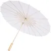 Bridal Wedding Parasols White Paper Umbrellas Beauty Items Chinese Mini Craft Umbrella Diameter 20,30,40,60cm