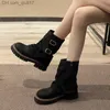 Boots Modern Foot Women's Chelsea Boot 2023 Solid Fashion Women's Round Short Zipper Platform Women's Rubber Shoes Z230728