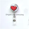 wholesale File per biglietti da visita Nuovo design 1 Pz Alta qualità Sile Retrattile Ospedale Porta badge per infermiere Reel Simpatico cartone animato ID Portachiavi Dr Smtuo