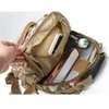 Açık çantalar askeri taktik göğüs çantası tek omuz haberci çantaları açık kamuflaj seyahat sırt çantası erkekleri kadınlar 230728