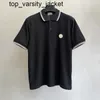 Marca de moda 23ss Polos Masculinos Verão Homens Mulheres Tshirt Designers Camisas Casuais de Manga Curta Streetwear luxo Lapela Roupas Masculinas T-shirts pólo