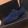 2023 Men Dress Shoes Casual Comfortable Loafers Male Brand Party Wedding Suit Brand Slip On Footwear Driving Shoes Size 38-45