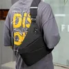 Kvällspåsar antitheft män ch väska vattentätt pack reser personlig ficktaktisk manlig sling cross body pauch 230727