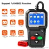 OBD2 Scanner OBD Car Diagnostic Auto Diagnostic-Tool Konnwei KW680 اقرأ رموز خطأ صفيحة واضحة OBD2 الماسحة الضوئية 318Y