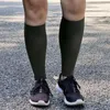 Chaussettes de sport Course à pied Athlétisme Manches de compression Jambe mollet Hommes Femmes Bas sans pied Varices