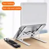 Ergonomisk justerbar bärbar dator tablettstativ ABS Plastic Folding Portable Laptop Notebook Holder Stand Stand Stand