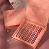 Губная помада 6pcs/set handaiyan mailbloss matte matte lip cosmetics lasting abletryaterbount Velvet Lipstick Увлажняющие сексуальные губы составляют 230727