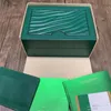 Cajas de alta calidad Cajas de relojes de rol Accesorios montre al por mayor Relojes Folleto Tarjetas Etiquetas y papeles en inglés Cajas de relojes suizos Muchas son las cajas RLX