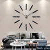 Wanduhren Kreative Diy Uhr Wohnzimmer Große Größe Aufkleber Nordic Einfache Moderne Design Aufkleber