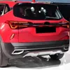 Kia Seltos için 1PAIR 2019 2020 2021 Araba Led Reflektör Kuyruk Işık Arka Tampon Işık Arka Sis Fren lambası Sinyali211L