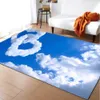 Carpets Pastoral Area Rug Mat Girls Room Decorative Bedroom Carpets Daisy Dining Room Rug and Carpet for Home Living Room R230728