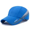 Ball Caps Men Men Outdoor Sport Baseball Baseball Hat Urządzenie VISOR Szybkie czapkę Słońca Peel Peeln