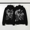 Herren Hoodies Sweatshirts Vintage Forward Observations Group Hoodie Punk Horror Schädel Hoodies Herren Kleidung Männer Frauen Mode Rock Hip Hop