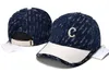Fashion C logo Cappuccette da baseball di lusso per unisex casual sport digesker tappi di nuovi prodotti Personalità del cappello da sole Personalità semplici cappelli da casquette