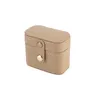 Jewelry Boxes Mini Pu Leather Box Portable Earrings Ring Organizer Necklace Pendant Storage Cases Valentines Day Christmas Gifts Boxes Q360
