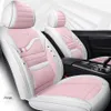 Universal Auto Zubehör Sitzbezüge Für Limousine Mode Design Vollen Satz Leder Adjuatable Fünf Sitze Abdeckung Kissen Matte Rosa Für W238C