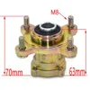 Delar Front 17mm 4 Stud Brake Disc Wheel Hub Passar för 49cc 50cc 110cc 125cc 6 7 8 tum Go Kart Buggy Karting ATV Quad Bike7160907215R