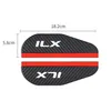 for acura a-spec aspec tlx mdx rdx ilx 2pcs car Rearview mirror Carbon fiber Rain car accessories290v