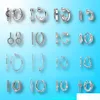 Kunst und Handwerk Neue 100% 925 Sterling Silber Pandora Liebe Herz Zirkon Ohrringe Große Ohrstecker Charm Perlen Fit Original Diy Dangler Ganze Dhquk