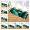 Tapis long tapis de sol tapis de porte transfert de chaleur feuille verte cuisine salle de bain absorbant l'eau tapis antidérapant tapis R230728